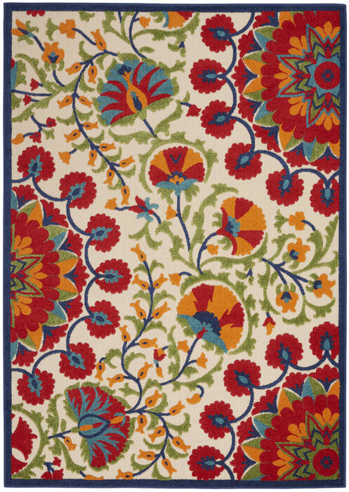 Nourison Aloha Red 70 X 100 Area Rug 805-140676 Image 0