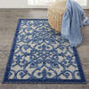 Nourison Aloha Grey 28 X 40 Area Rug 805-140681 Thumb 3