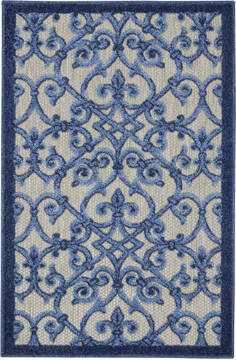 Nourison Aloha Grey 2'8" X 4'0" Area Rug  805-140681