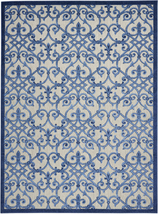 Nourison Aloha Grey 96 X 130 Area Rug 805-140685 Image 0