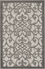 Nourison Aloha Grey 28 X 40 Area Rug  805-140689 Thumb 0