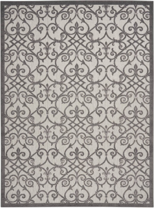 Nourison Aloha Grey 96 X 130 Area Rug 805-140693 Image 0