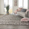 Nourison Aloha Grey 96 X 130 Area Rug 805-140693 Thumb 5