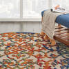 Nourison Aloha Multicolor Round 40 X 40 Area Rug 805-140695 Thumb 4