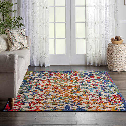 Nourison Aloha Multicolor 60 X 90 Area Rug 805-140696 Image 3