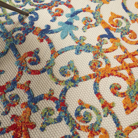 Nourison Aloha Multicolor 60 X 90 Area Rug 805-140696 Image 4