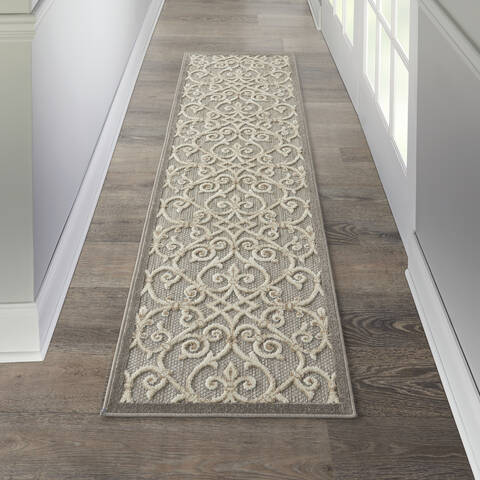 Nourison Aloha Blue Runner 20 X 60 Area Rug 805-140698 Image 3