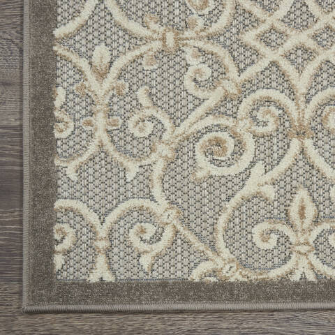 Nourison Aloha Blue Runner 23 X 100 Area Rug  805-140700 Image 1