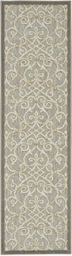 Nourison Aloha Blue Runner 2'3" X 10'0" Area Rug  805-140700