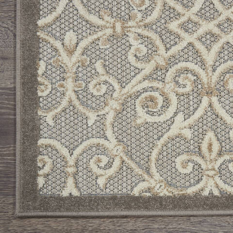 Nourison Aloha Blue 96 X 130 Area Rug 805-140705 Image 1
