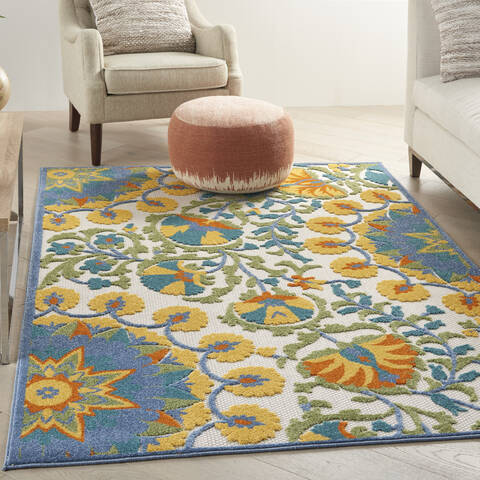 Nourison Aloha Multicolor 60 X 90 Area Rug 805-140708 Image 3