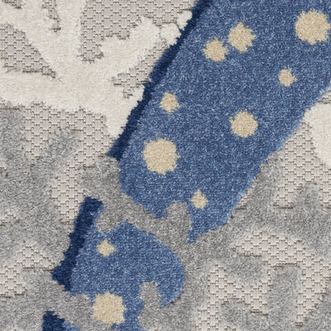 Nourison Aloha Blue 60 X 90 Area Rug 805-140714 Image 5