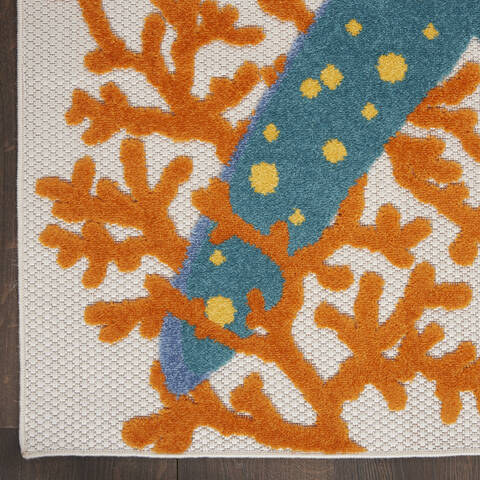 Nourison Aloha Multicolor 60 X 90 Area Rug 805-140720 Image 1