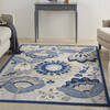 Nourison Aloha Blue 60 X 90 Area Rug 805-140726 Thumb 3