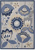 Nourison Aloha Blue 70 X 100 Area Rug  805-140727 Thumb 0