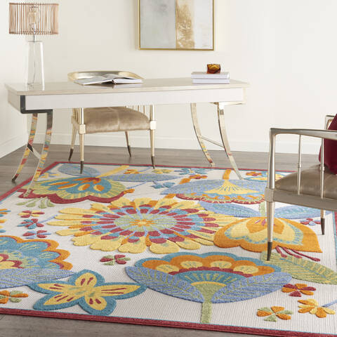 Nourison Aloha Multicolor 710 X 106 Area Rug 805-140734 Image 3