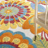 Nourison Aloha Multicolor 710 X 106 Area Rug 805-140734 Thumb 4