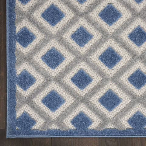 Nourison Aloha Blue 60 X 90 Area Rug 805-140737 Image 1