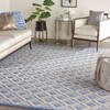 Nourison Aloha Blue 70 X 100 Area Rug  805-140738 Thumb 3