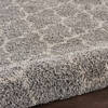 Nourison Amore Grey Round 710 X 710 Area Rug 805-140741 Thumb 2