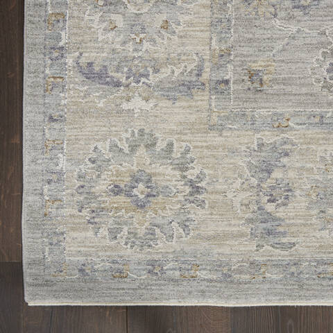 Nourison Asher Grey 93 X 127 Area Rug 805-140756 Image 1
