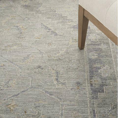 Nourison Asher Grey 93 X 127 Area Rug 805-140756 Image 4