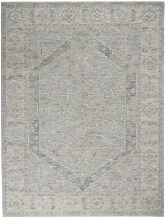 Nourison Asher Grey 93 X 127 Area Rug 805-140756 Image 0