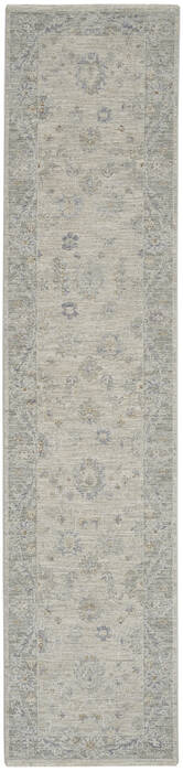 Nourison Asher Grey Runner 23 X 102 Area Rug 805-140762 Image 0