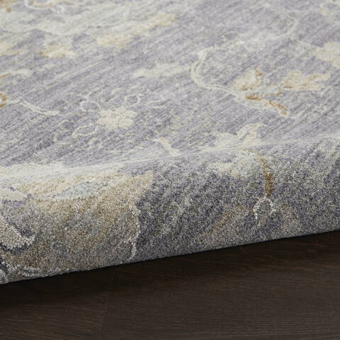 Nourison Asher Grey 93 X 127 Area Rug 805-140771 Image 2