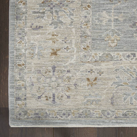 Nourison Asher Blue Runner 23 X 102 Area Rug 805-140777 Image 1