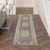 Nourison Aubusson Grey Runner 22 X 100 Area Rug  805-140790 Thumb 3
