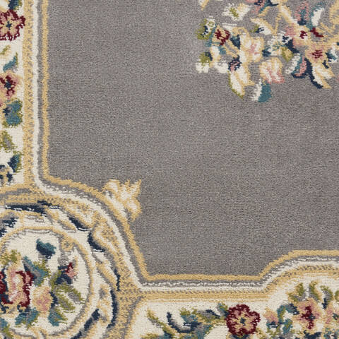 Nourison Aubusson Grey 710 X 106 Area Rug 805-140796 Image 5
