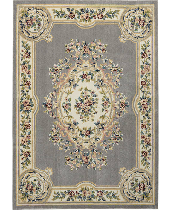 Nourison Aubusson Grey 710 X 106 Area Rug 805-140796 Image 0
