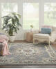 Nourison Aubusson Grey 710 X 106 Area Rug 805-140796 Thumb 3