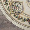 Nourison Aubusson Beige Round 53 X 53 Area Rug 805-140804 Thumb 1