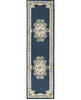 Nourison Aubusson Blue Runner 22 X 120 Area Rug 805-140809 Thumb 0