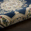 Nourison Aubusson Blue 710 X 106 Area Rug 805-140814 Thumb 2
