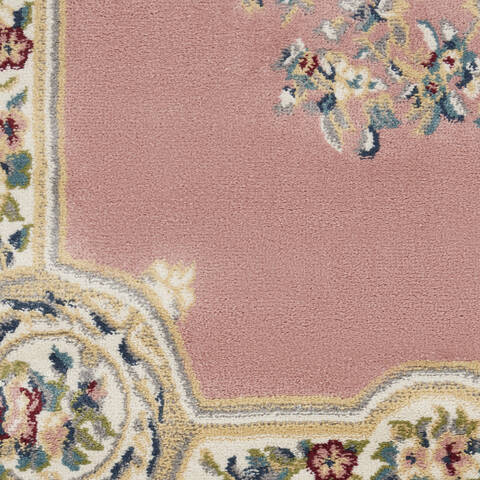 Nourison Aubusson Purple Runner 22 X 76 Area Rug 805-140819 Image 4