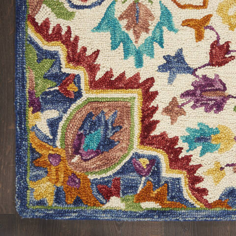 Nourison Bahari Multicolor 50 X 70 Area Rug 805-140835 Image 1