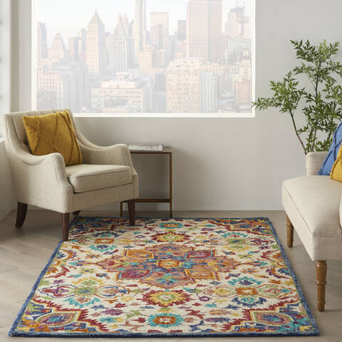 Nourison Bahari Multicolor 50 X 70 Area Rug 805-140835 Image 3
