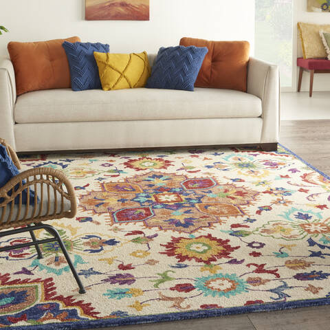 Nourison Bahari Multicolor 80 X 100 Area Rug 805-140836 Image 3