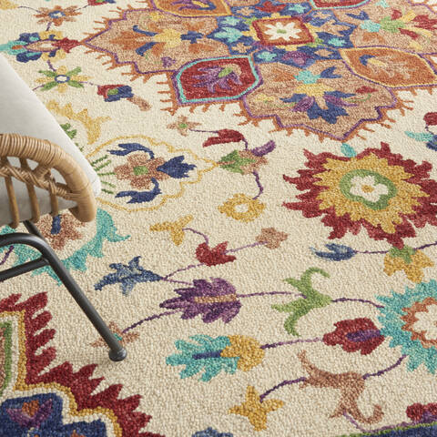Nourison Bahari Multicolor 80 X 100 Area Rug 805-140836 Image 4