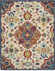 Nourison Bahari Multicolor 80 X 100 Area Rug  805-140836 Thumb 0