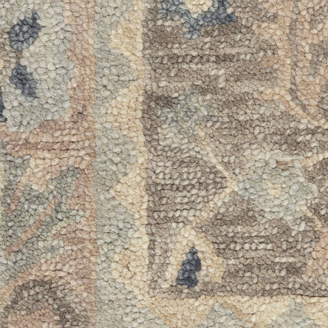 Nourison Bahari Grey 50 X 70 Area Rug 805-140839 Image 5