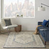 Nourison Bahari Grey 50 X 70 Area Rug  805-140839 Thumb 3