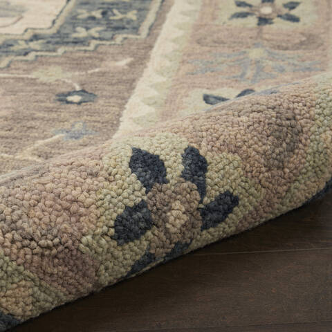 Nourison Bahari Grey 80 X 100 Area Rug 805-140840 Image 2