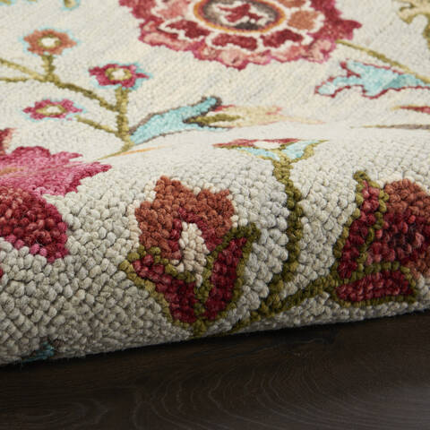 Nourison Bahari Grey 50 X 70 Area Rug 805-140841 Image 2