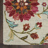 Nourison Bahari Grey 50 X 70 Area Rug 805-140841 Thumb 1