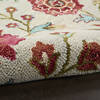 Nourison Bahari Grey 50 X 70 Area Rug 805-140841 Thumb 2