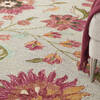 Nourison Bahari Grey 80 X 100 Area Rug 805-140842 Thumb 4